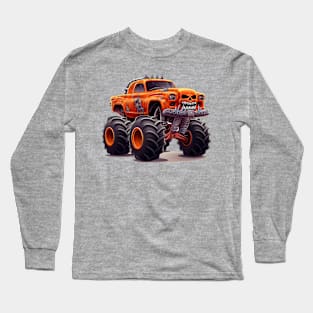 Halloween Monster Truck Long Sleeve T-Shirt